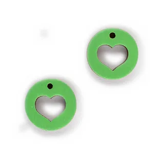 Heart Circle – Zelená 2