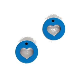Heart Circle – Modrá 4