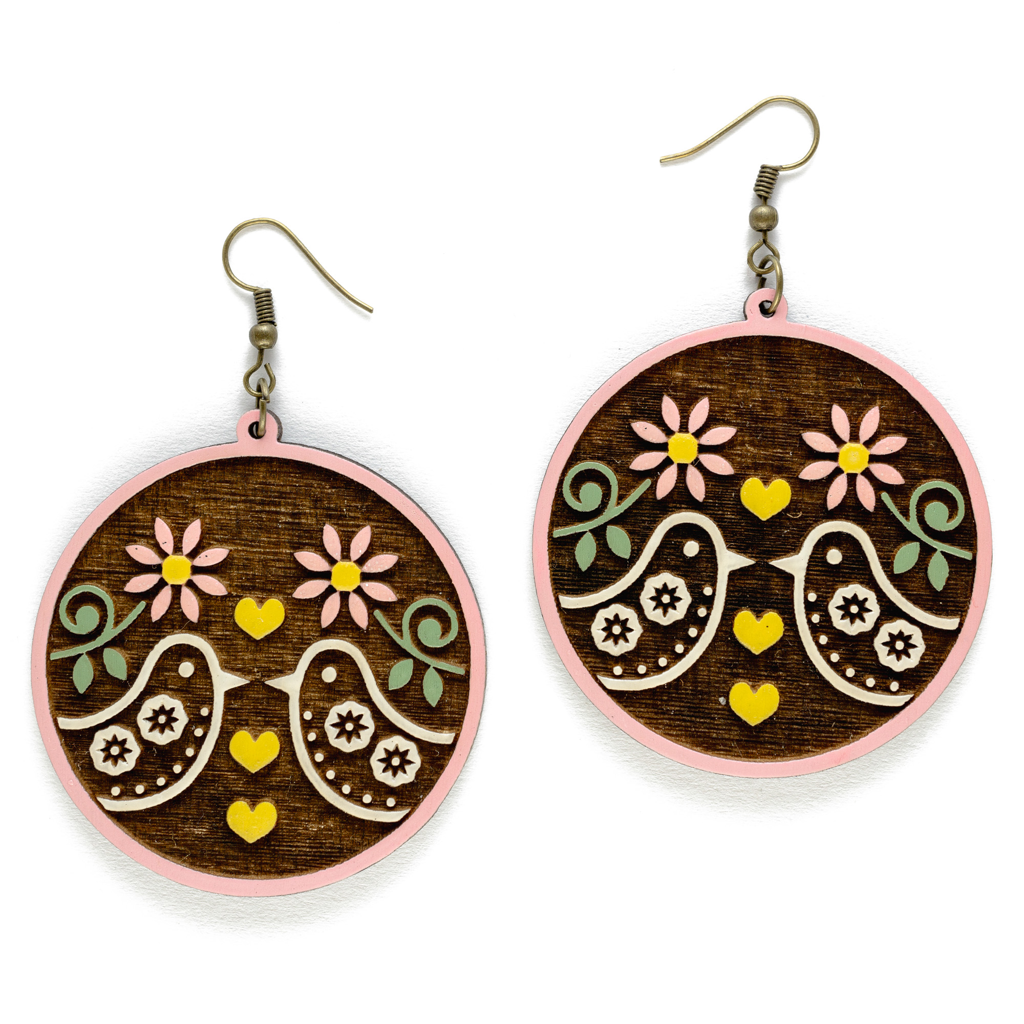 Lovebirds Floral Harmony - Pestrobarevná