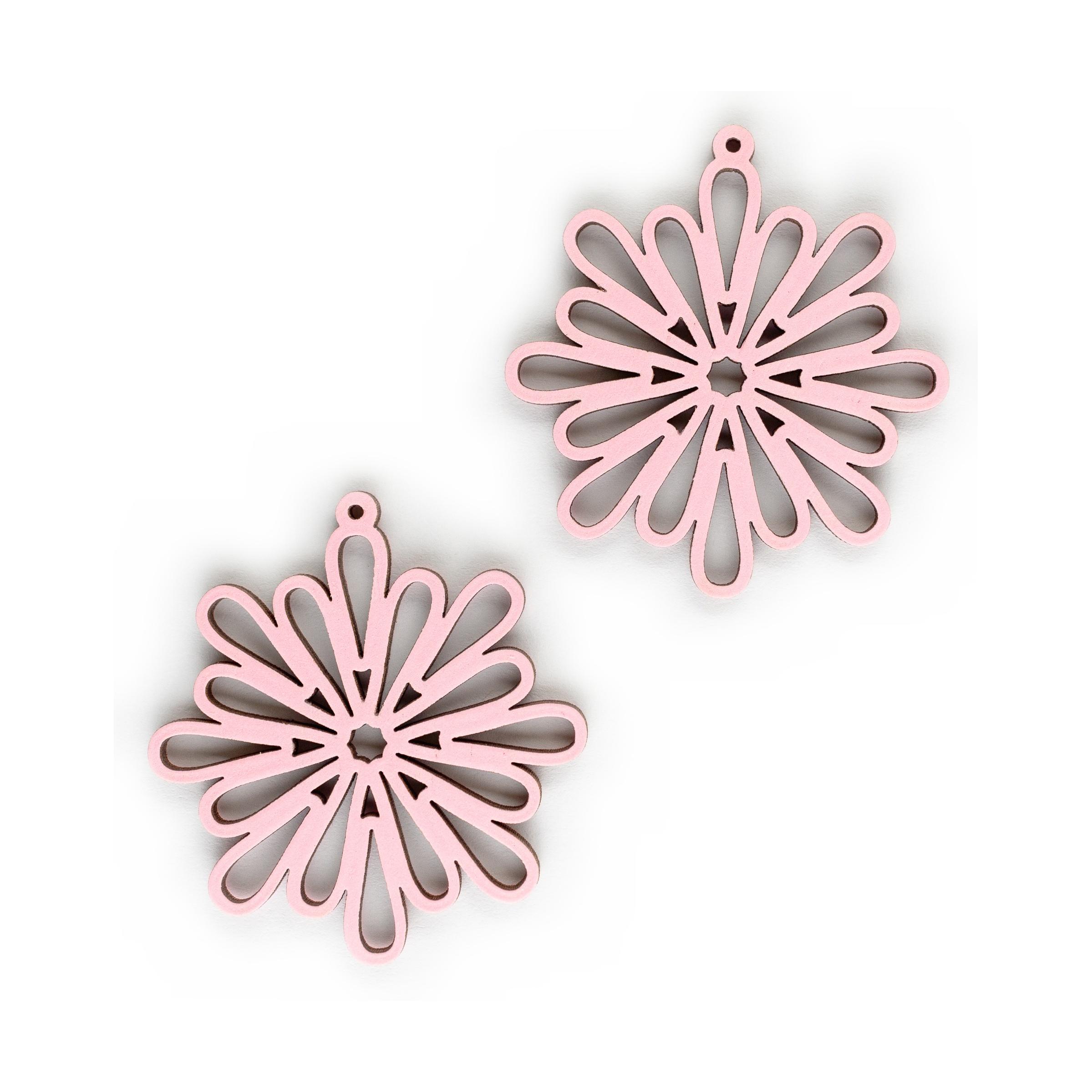 Snowflake - Růžová
